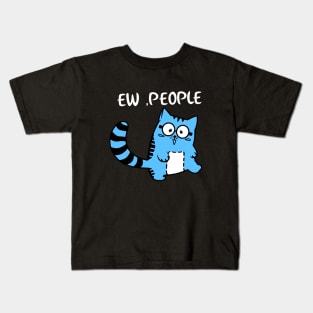 Ew People Cat Kids T-Shirt